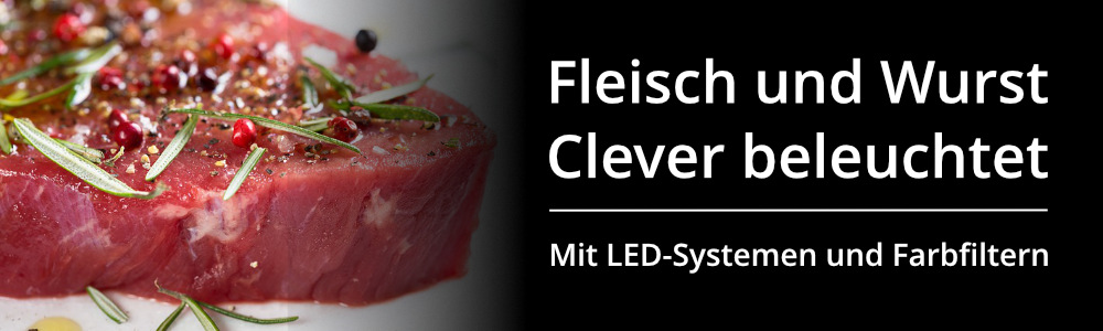 LED-Beleuchtung für Wurst- und Fleischtheken